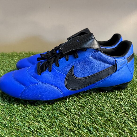 Nike Premier 3 FG Soccer Cleats Hyper Royal Black AT5889-404 Men's Size 11 NEW